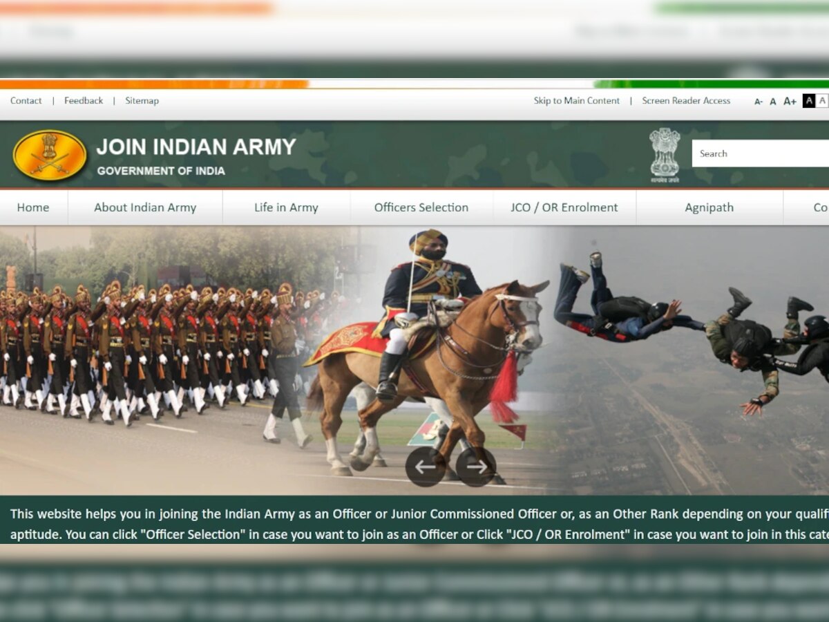 Indian Army Recruitment : HSC पास तरुणांसाठी सैन्य दलात नोकरीची सुवर्ण संधी; 177500 रुपयांची मिळणार नोकरी title=