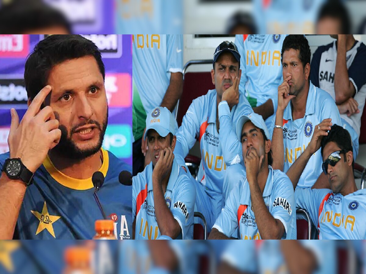 Shahid Afridi चा खुलासा, भारतीय खेळाडूंना घरी जेवणासाठी बोलवले तेव्हा झाली होती चूक title=