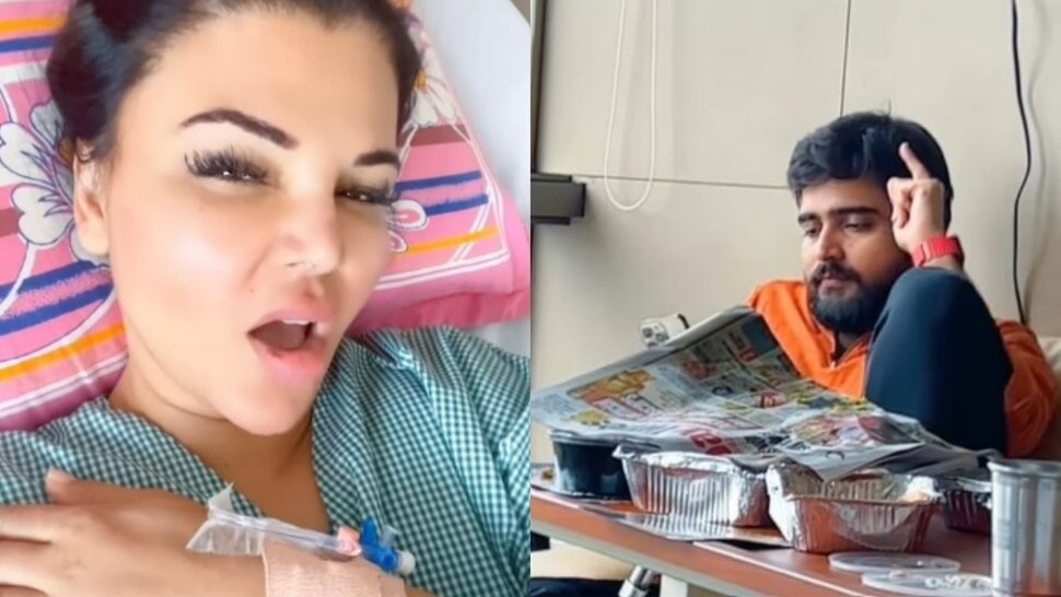 Rakhi Sawant Surgery: राखी सावंत हिने शस्त्रक्रियेनंतरचा हा व्हिडिओ केला शेअर, बॉयफ्रेंड पाहा काय करतोय..