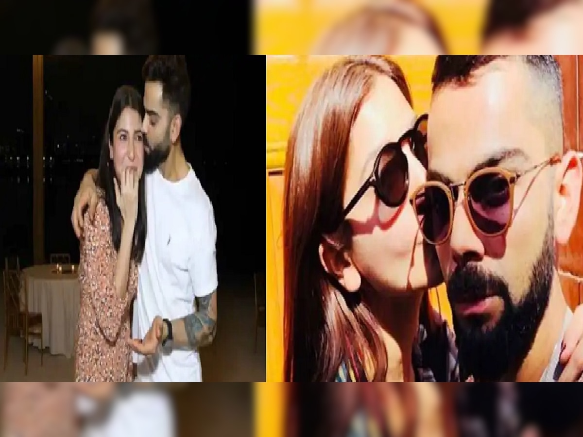 Virat आणि Anushka चे प्रोयव्हेट फोटो व्हायरल; कॅमेऱ्यासमोर असं करणं पडेल का महागात?  title=