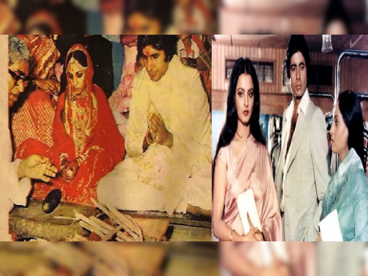 वडिलांच्या एका अटीमुळे Amitabh Bachchan यांना करावं लागलं लग्न आणि रेखाऐवजी जया झाली अर्धांगिनी title=