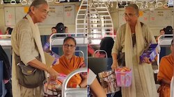 Mumbai Local Train मधील वृद्ध महिलेचा जगण्यासाठी संघर्ष; Video पाहून तुम्हीही महिलेला कराल सॅल्यूट