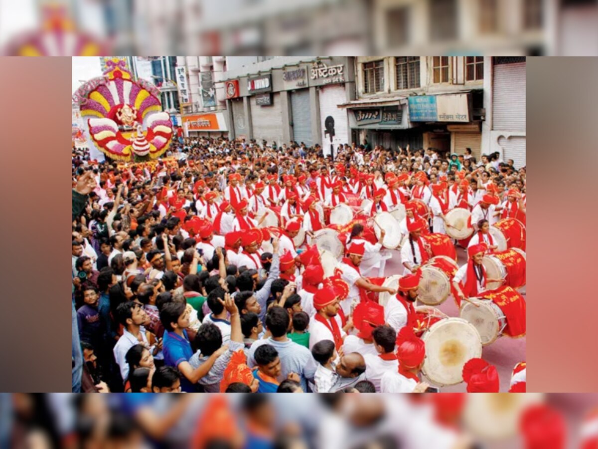 गणपतीमध्ये पुणेकरांचा आवाज वाढला, 'या' चौकांमध्ये झालं सर्वाधिक ध्वनिप्रदूषण! title=