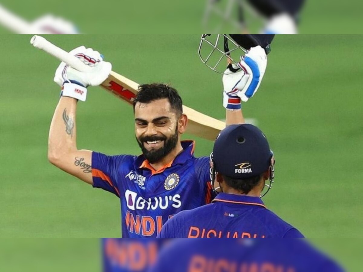 Virat Kohli  : विराट कोहलीला टी 20 वर्ल्ड कपआधी मोठी गुडन्यूज title=