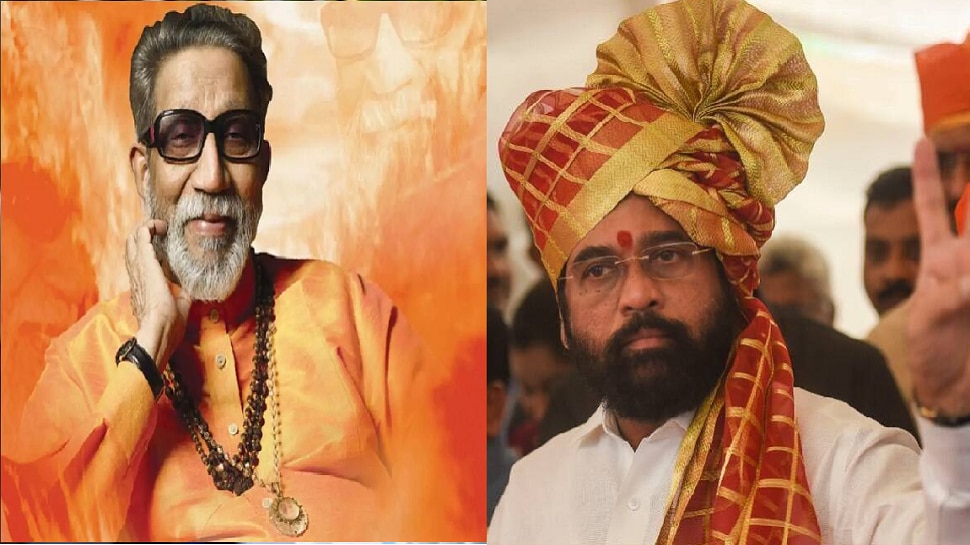 Eknath Shinde On The Path Of Balasaheb Thackeray Garland Of Rudraksha ...