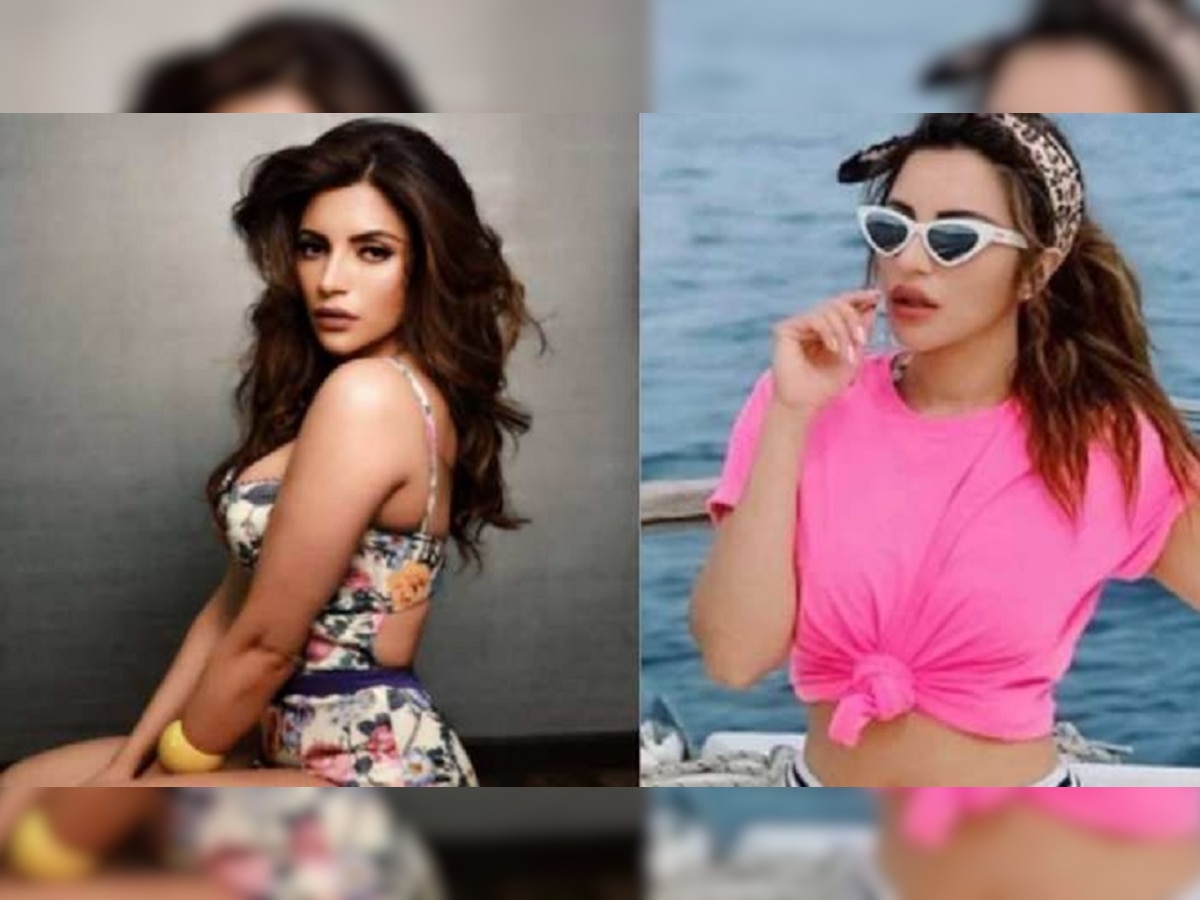 Video एक आणि oops मुव्हमेंट्स अनेक... Shama Sikander चा 'तो' व्हिडीओ व्हायरल title=