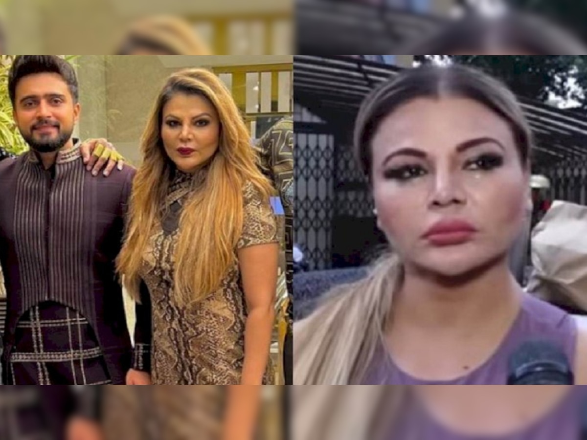 Rakhi Sawant चा रोमँन्टिक सीन पाहून आदिलने केली मारहाण? title=