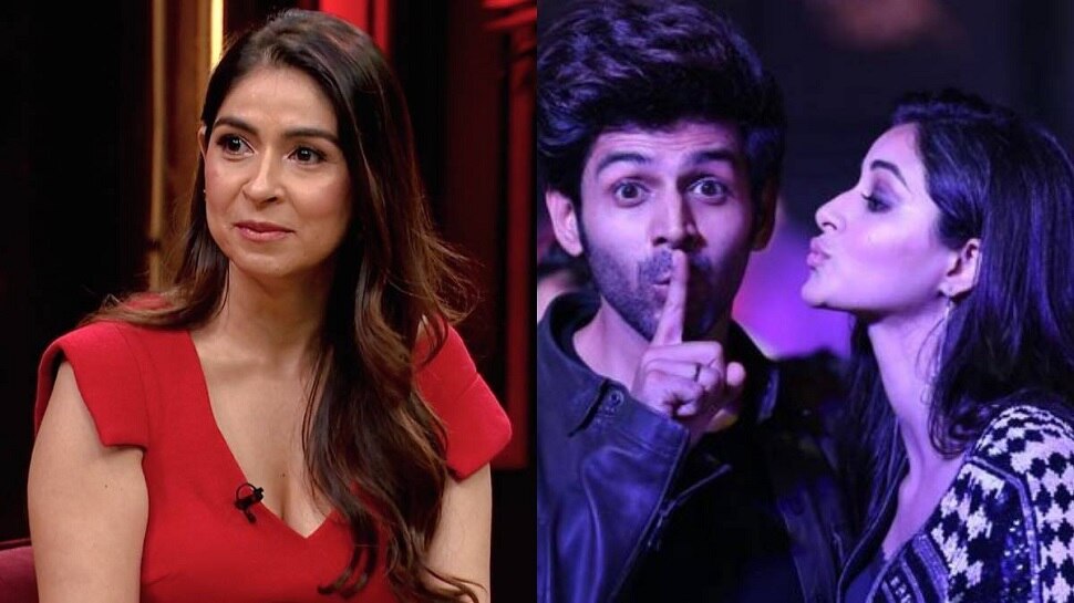 Karan Johar Grills Bhavana About Ananya Panday Kartik Aaryan Break Up ...