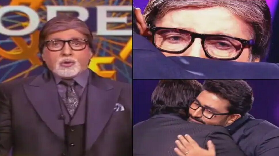  अभिषेक बच्चनला पाहून बीग बींना अश्रू अनावर; व्हिडिओ पाहून तुम्हीही भावूक व्हाल