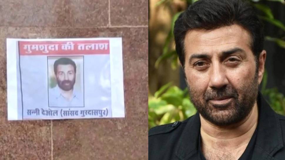 Poster Of Missing Sunny Deol In Pathankot