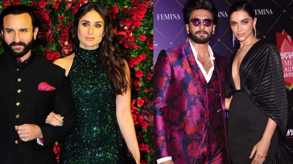 Kareena Kapoor ते Ranveer Singh पर्यंत &#039;हे&#039; सेलिब्रिटी पार्टनरला पाहताच करतात Lip Lock
