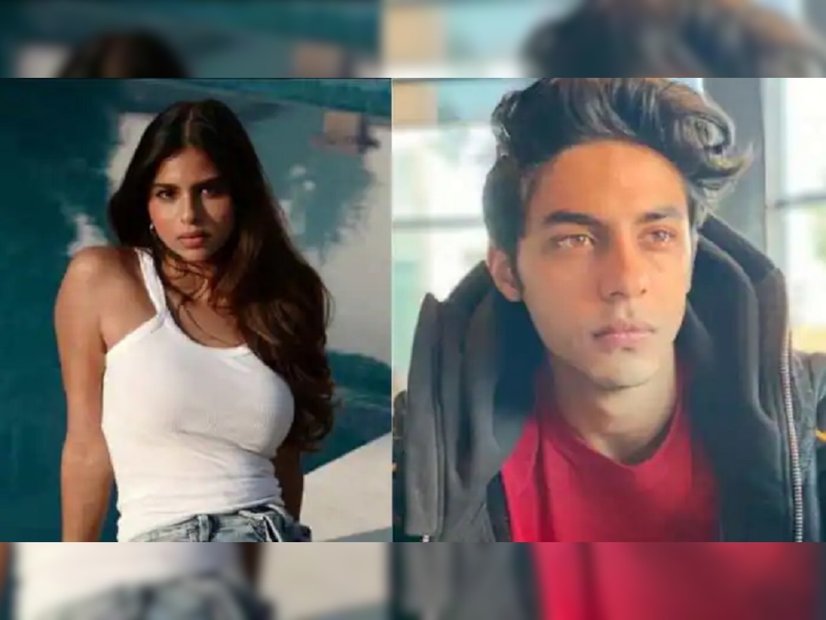 Aryan आणि Suhana Khan खानला पाहून नेटकऱ्यांचा संताप; 'एअरपोर्टवर...' title=