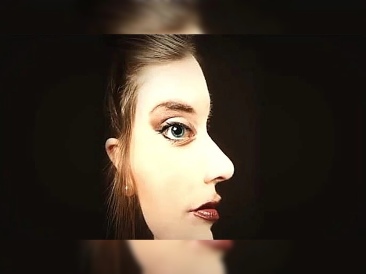 Optical Illusion: मुलीचा चेहरा कोणत्या दिशेला आहे? योग्य उत्तर देताना भलेभलेही थकले, तुम्हीही ट्राय करा  title=