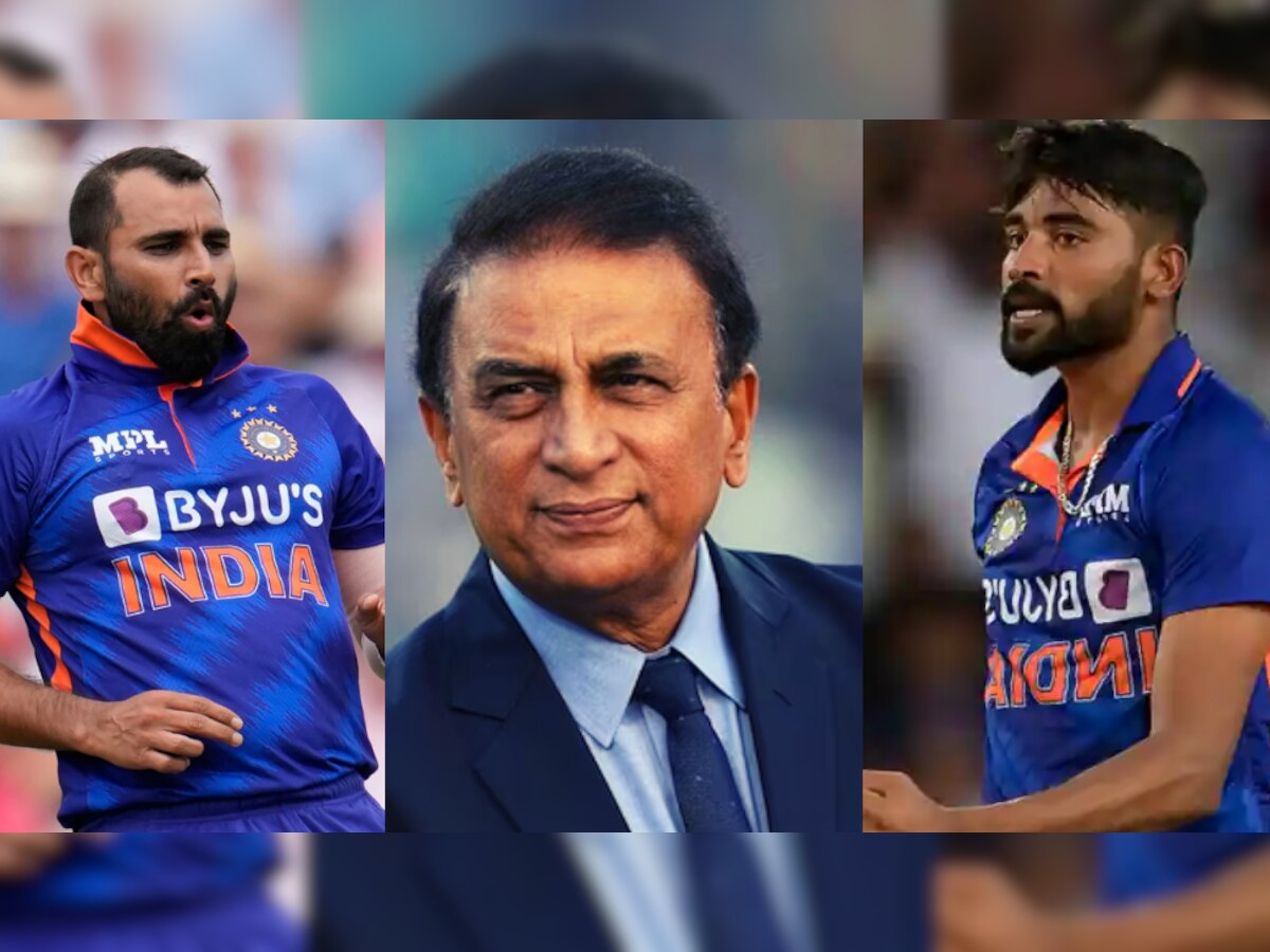 T20 World Cup 2022 : बुमराहच्या जागी शमी की सिराज? सुनिल गावस्करांनी थेट निर्णयच दिला title=