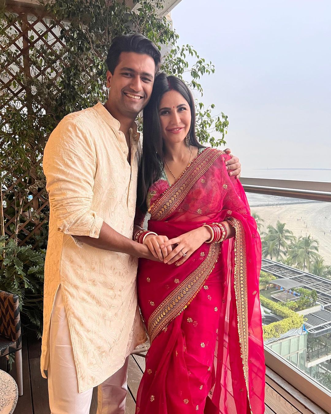 Katrina Vicky Karwa Chauth Photos