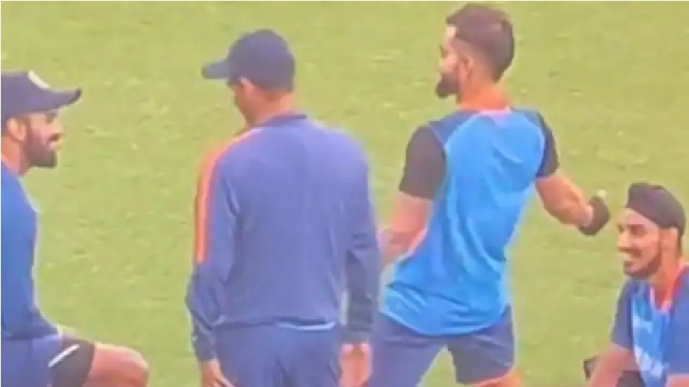 virat-kohli-danced-fiercely-at-india-vs-australia-practice-match-viral