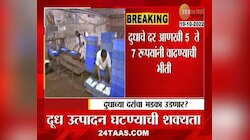 VIDEO । दुधाच्या दरांचा भडका उडणार?