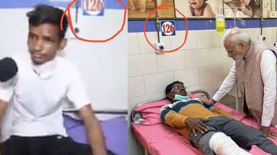 पंतप्रधानांनी भेट दिलेल्या मोरबी रुग्णालयात एकाच बेडवर दोन रुग्ण? व्हायरल फोटो मागचं सत्य काय?