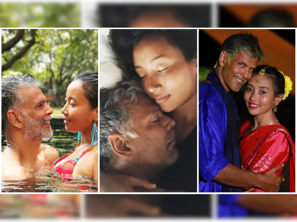 Milind Soman च्या आयुष्यात अंकिताचा नंबर कितवा? अनेक मुलींना डेट केल्यानंतर... title=