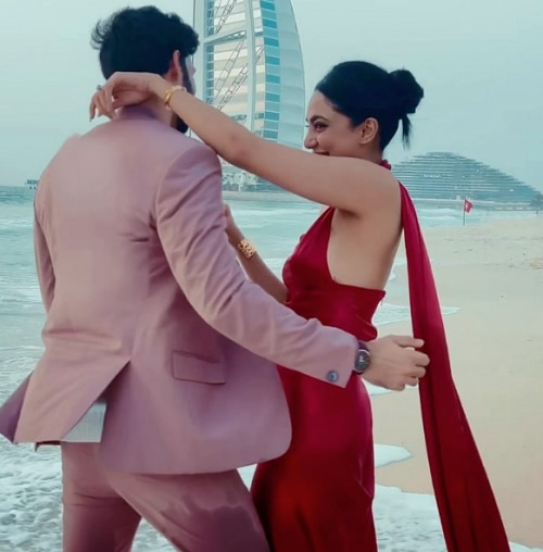 amid dating rumors with naga chaitanya Actress Shobhita dhulipala shares dubai wedding photos 