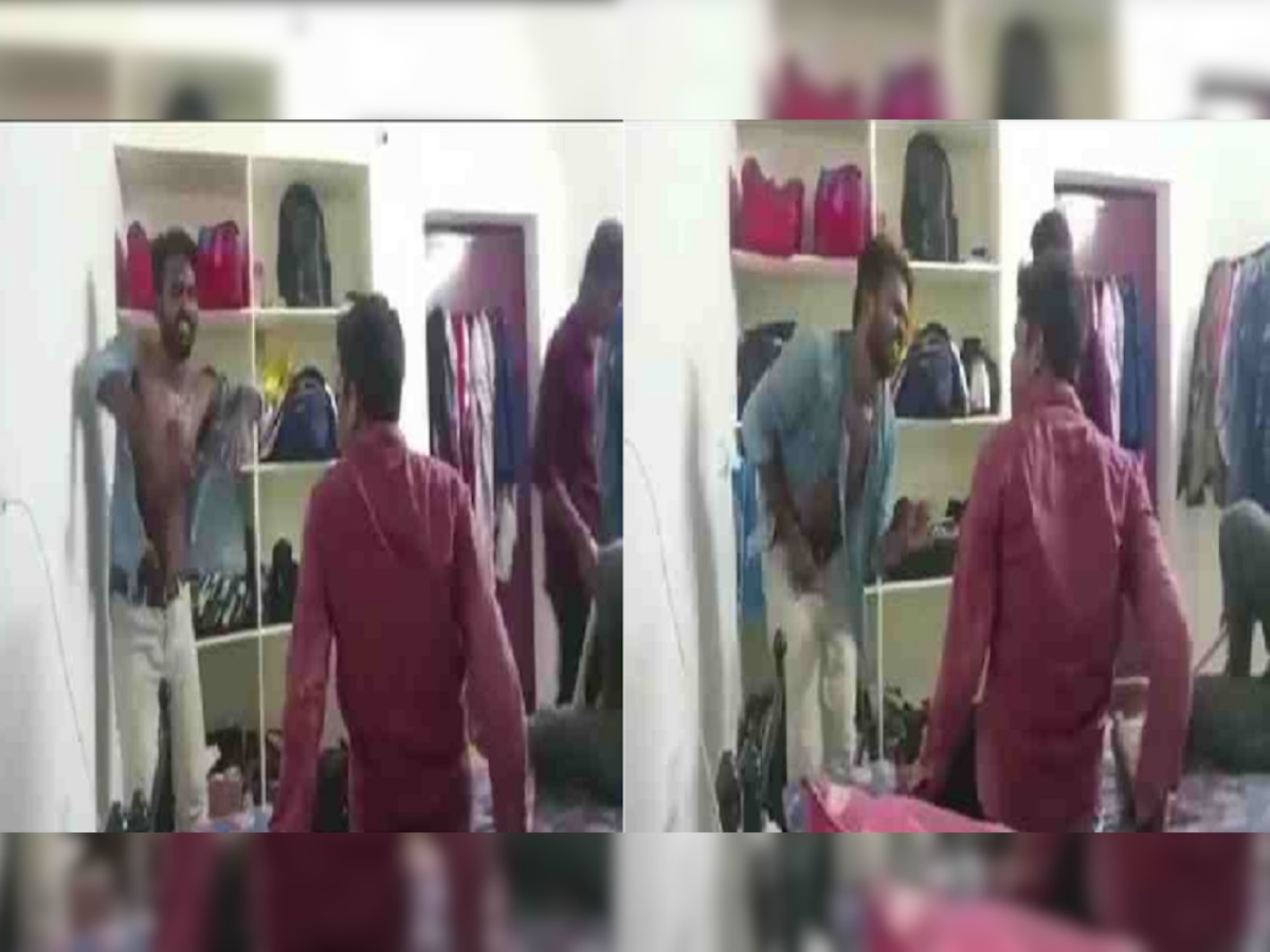 viral video: तो रडत होता..नका मारू म्हणत होता..पण ते मारतच राहिले..हैवानांचा व्हिडीओ व्हायरल  title=