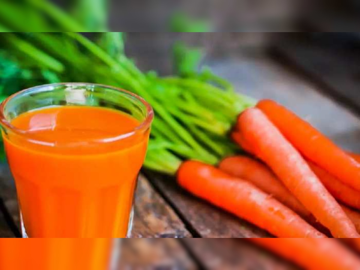 Carrot juice benefits: गाजरचा ज्यूस पिण्याचे फायदा जाणून घ्याल तर नेहमी प्याल title=