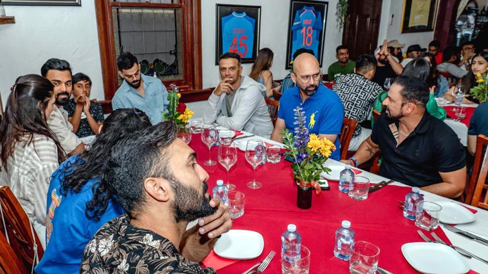 Indian Cricket Team Dinner Party EXCLUSIVE PHOTOS T20 World Cup 2022 nmp