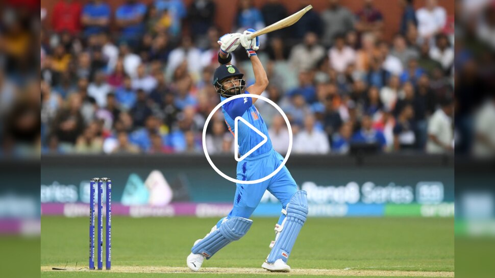 Ind VS Eng Live Match Update 1st Semi final Virat Kohli Hit Chris 
