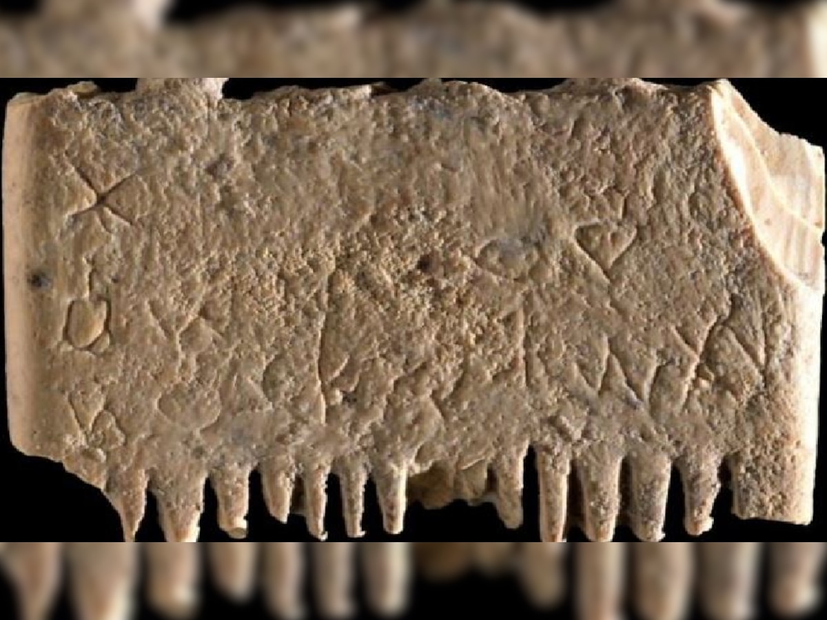 संशोधकांना सापडलेला 'हा' कंगवा किती प्राचीन माहित आहे? यावर लिहिलंय जगातील सर्वात पुरातन वाक्य title=