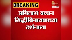 Amitabh Bacchan Visit Siddhivinayak Temple | बच्चन पितापुत्रांनी घेतले सिद्धीविनायकांचे दर्शन 