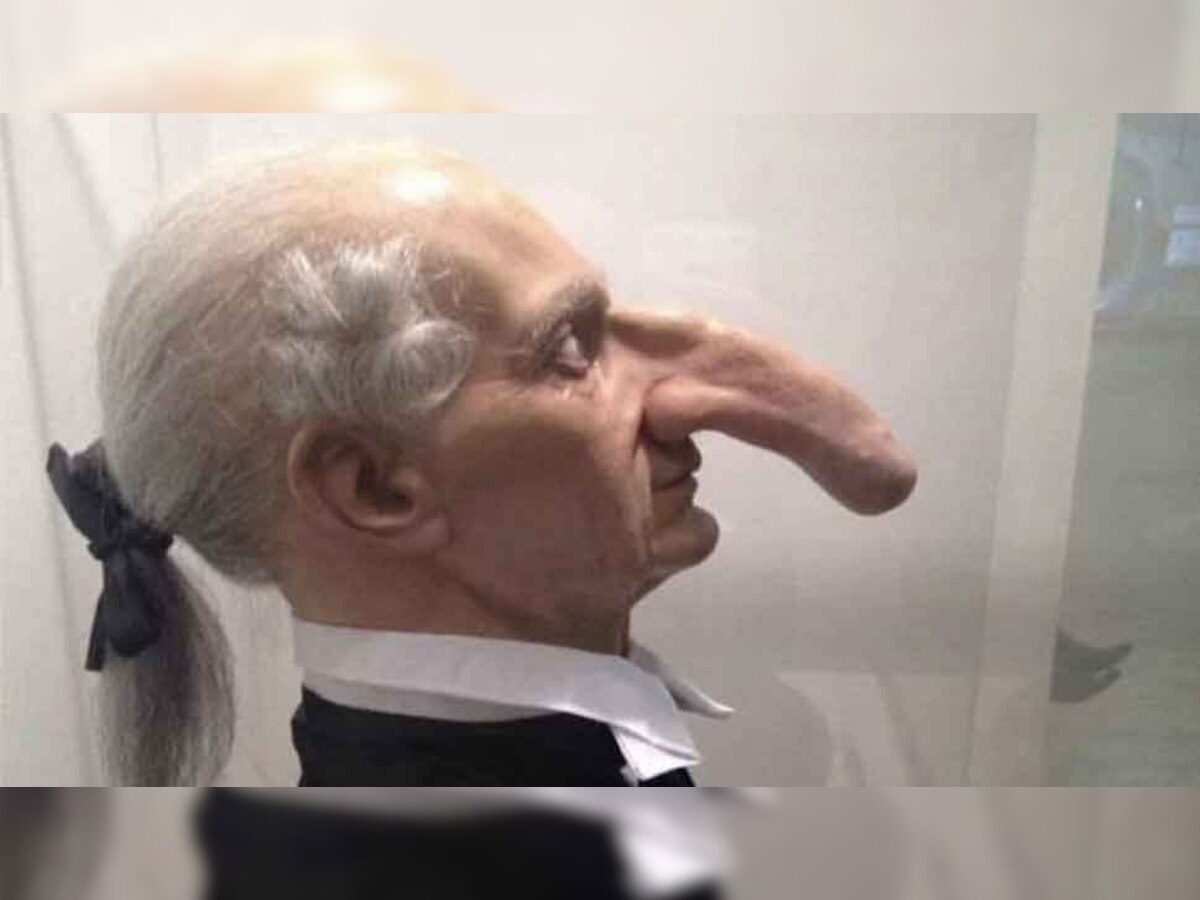 Longest Nose: सर्वात लांब नाक असलेला व्यक्ती! गिनीज बुकमध्ये विक्रमाची नोंद title=