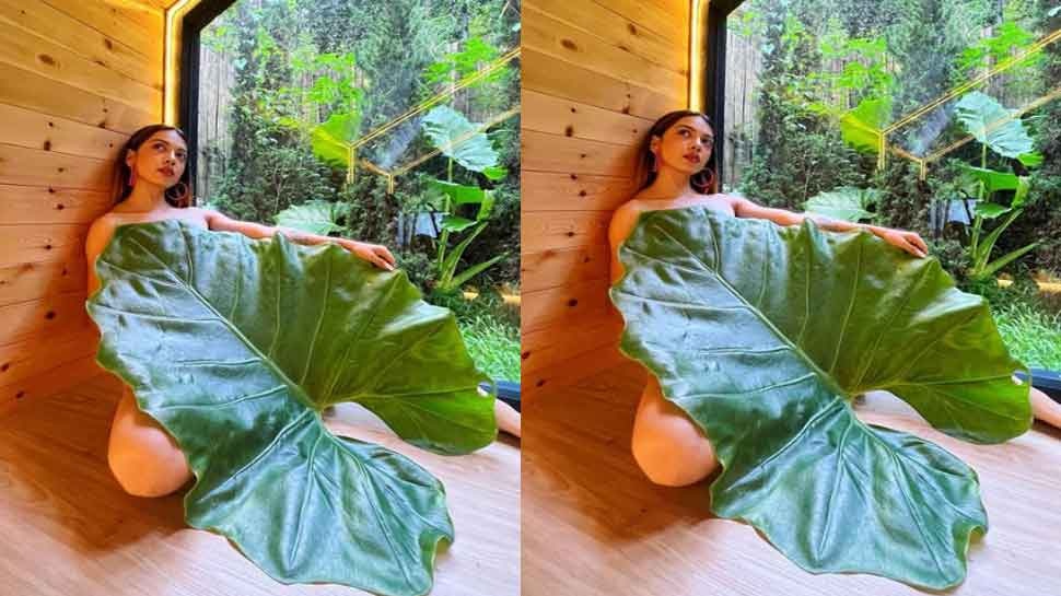 nude photoshoot simran budharup viral on Social media nmp