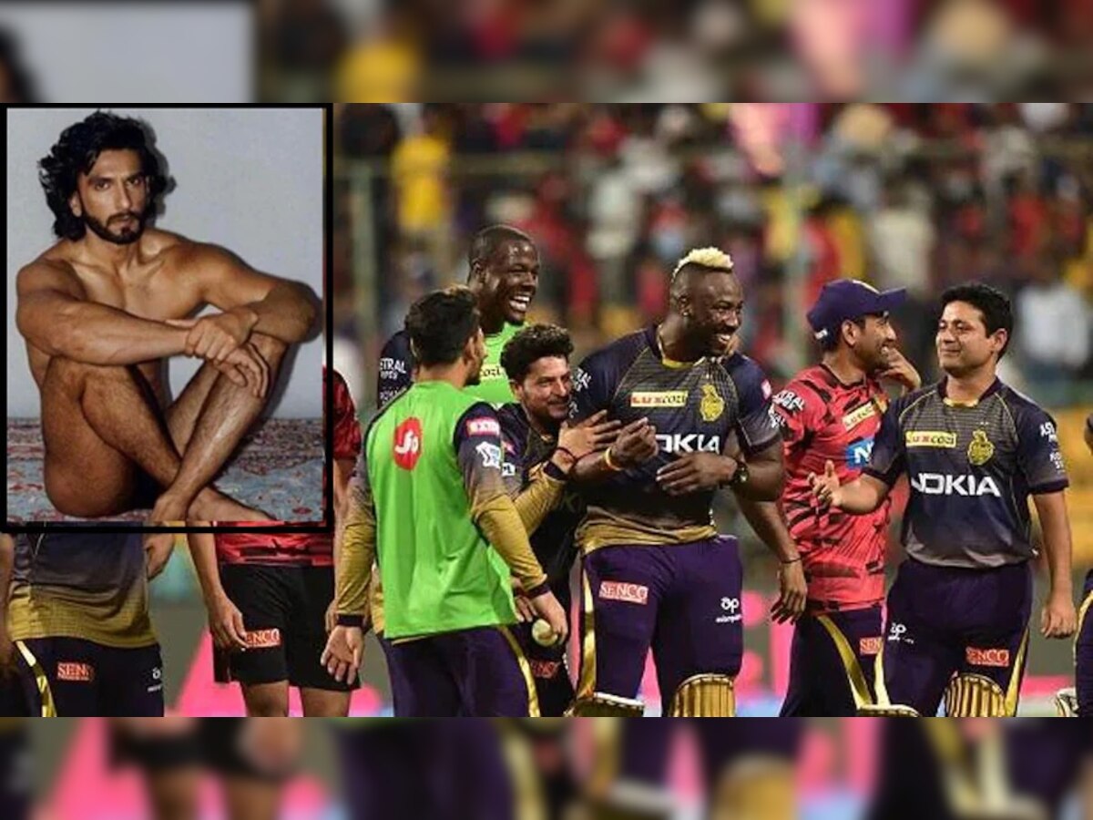 KKR च्या क्रिकेटपटूने हद्दच केली; मॉलमध्येच काढला रणवीर सिंगप्रमाणे Selfie title=