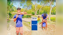 How's Thaaaaat? नजर रोखून पाहाल हा विकेटचा प्रो मॅक्स स्लो मोशन Video