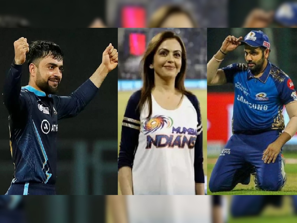 IPL 2023 पूर्वी नीता अंबानींची मोठी खेळी; Rashid Khan कडे सोपवलं मुंबई इंडियन्सचं कर्णधारपद title=