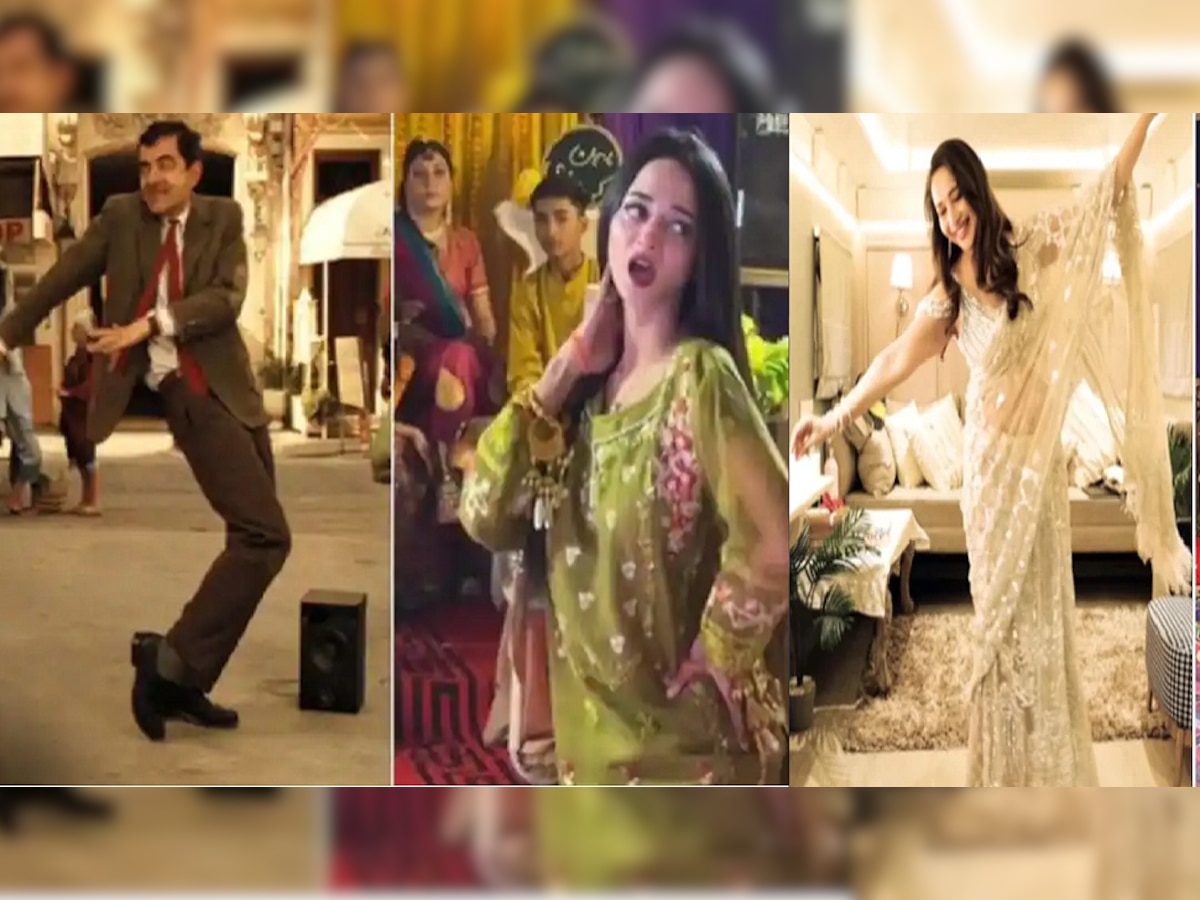 Viral Video : माधुरी दीक्षितनंतर आता Pakistani Girl च्या व्हायरल डान्सचं Mr. Bean फॅन title=