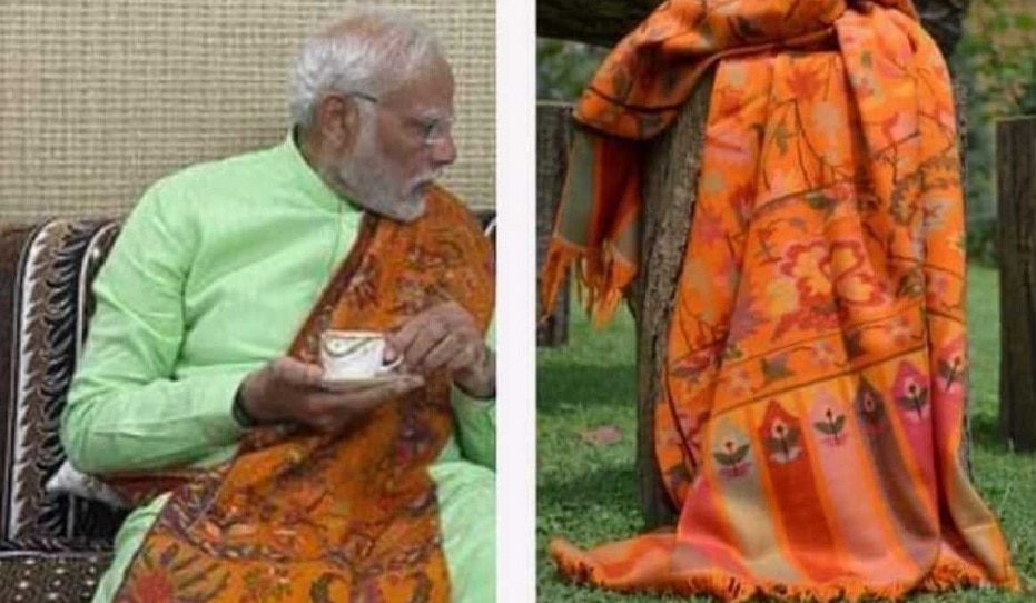 Was Pm Modi Wore A Pashmina Shawl Worth 1 Lakh 70 Thousand While was-pm-modi-wore-a-pashmina-shawl-worth-1-lakh-70-thousand-while