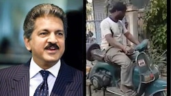 भंगारात गेलेल्या Scooter ची कमाल! देसी जुगाड पाहून उद्योगपती Anand Mahindra आवाक्
