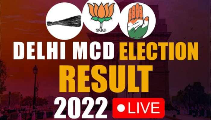 Delhi MCD Election 2022 Result LIVE : दिल्लीत 'आप'ला पूर्ण बहुमत, भाजपला सत्तेतून बाहेरचा रस्ता