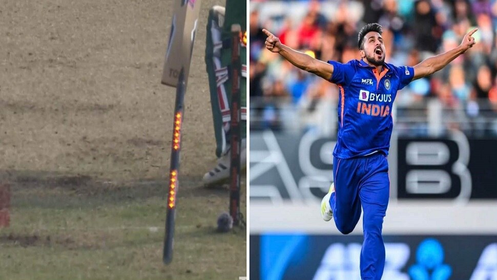 IND Vs BAN 2nd ODI: उमरान मलिकची वेगवान गोलंदाजी, बॅट्समनची दांडीच केली गुल,पाहा VIDEO 
