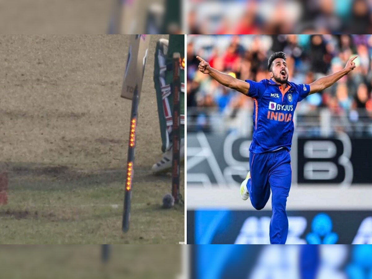 IND Vs BAN 2nd ODI: उमरान मलिकची वेगवान गोलंदाजी, बॅट्समनची दांडीच केली गुल,पाहा VIDEO  title=