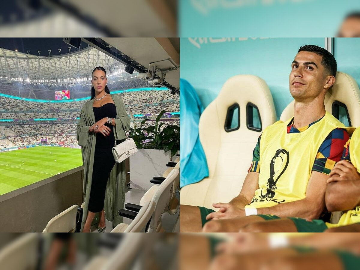 FIFA World Cup 2022 : ''...हे खुप लाजिरवाण आहे', रोनाल्डोची गर्लफ्रेंड प्रशिक्षकावर भडकली  title=