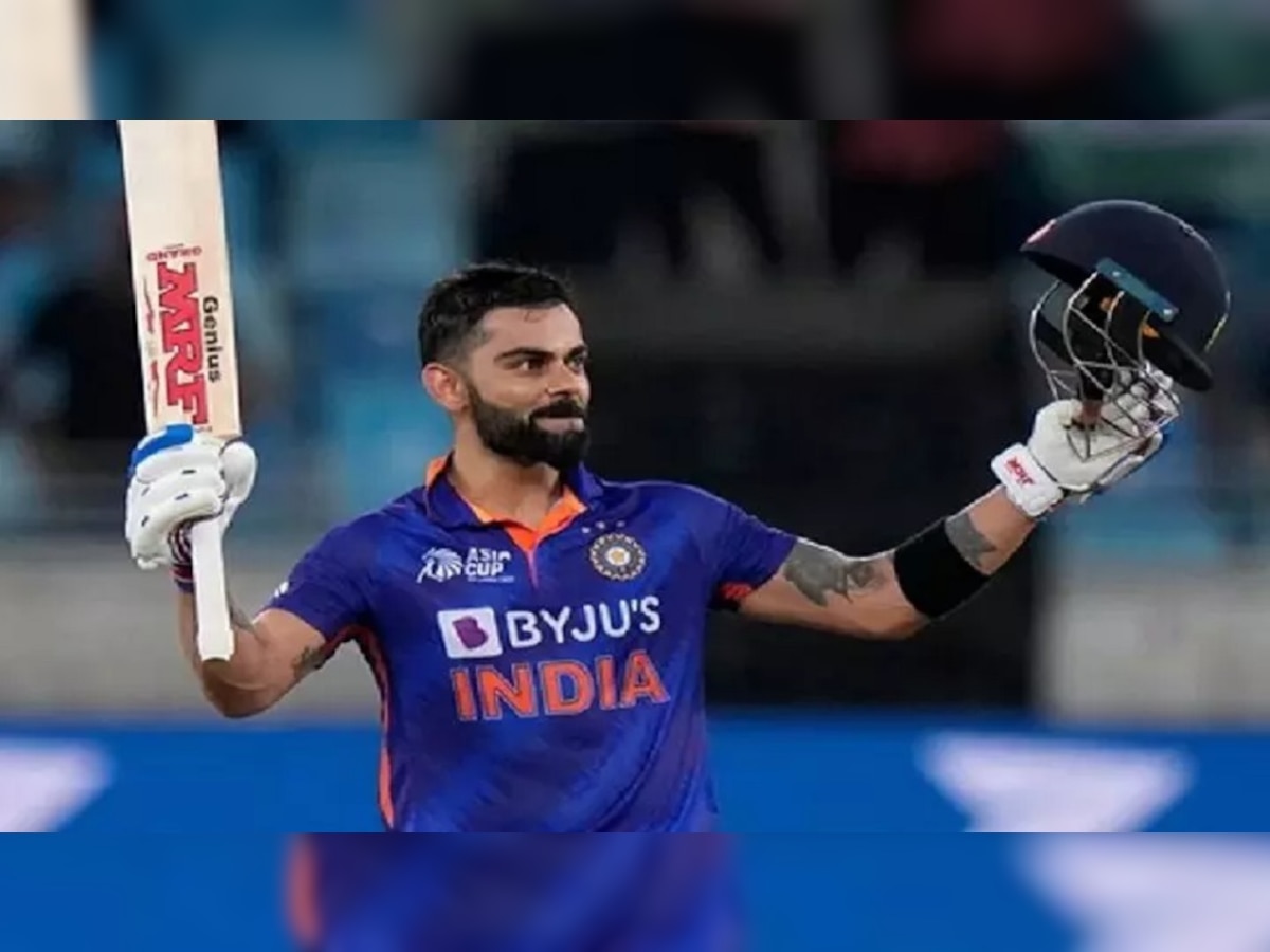 Virat Kohli : बादशाहत कायम! कोहलीचे 'विराट' शतक  title=