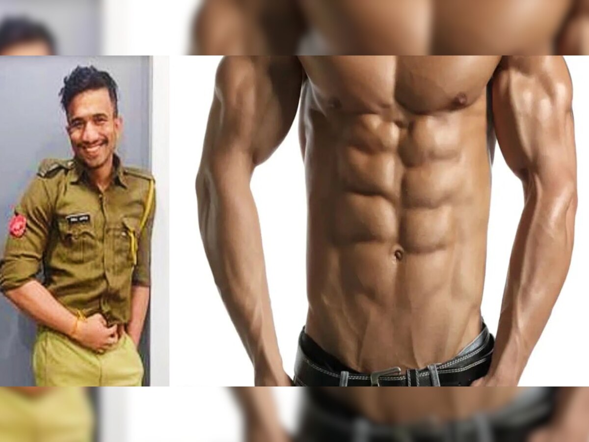 Police Constable Body Builder : पोलीस कॉन्स्टेबलची Body पाहून बघणाऱ्यांनीही तोंडात घातली बोट!  title=