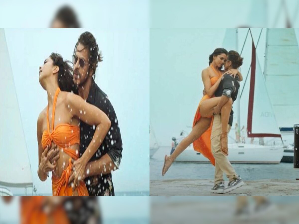 Pathan Movie: गाणं 'बेशरम रंग', मग दीपिकाला केशरी रंगाचेच कपडे का? सोशल मीडियावर नव्या वादाला सुरुवात title=