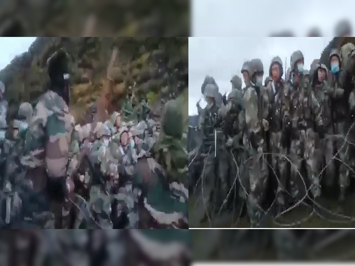 Video : दे धपाधप ! घुसखोरी करताना चिनी सैनिकांवर भारतीयांकडून लाठ्यांची बसरता, काय आहे सत्य? title=