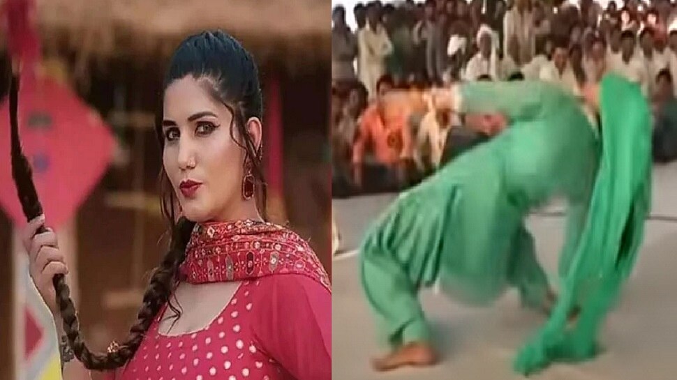 Sapna Choudhary Dance Viral Video Sapna Choudhary Faces Oops Moments While Performing A Dance On 8619