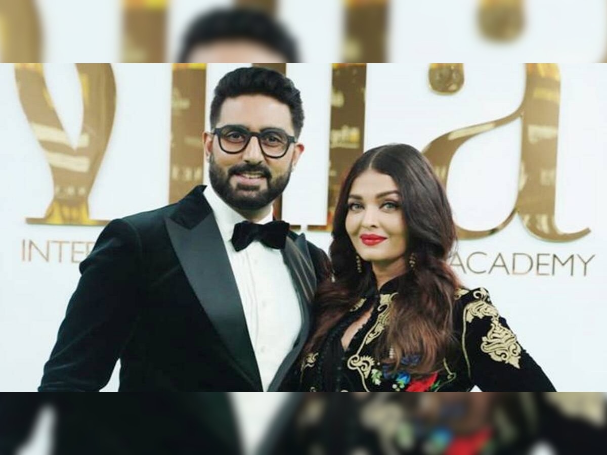 भर स्टेडियममध्ये अभिषेकनं Aishwarya Rai सोबत केलं असं कृत्य,  Video Viral title=