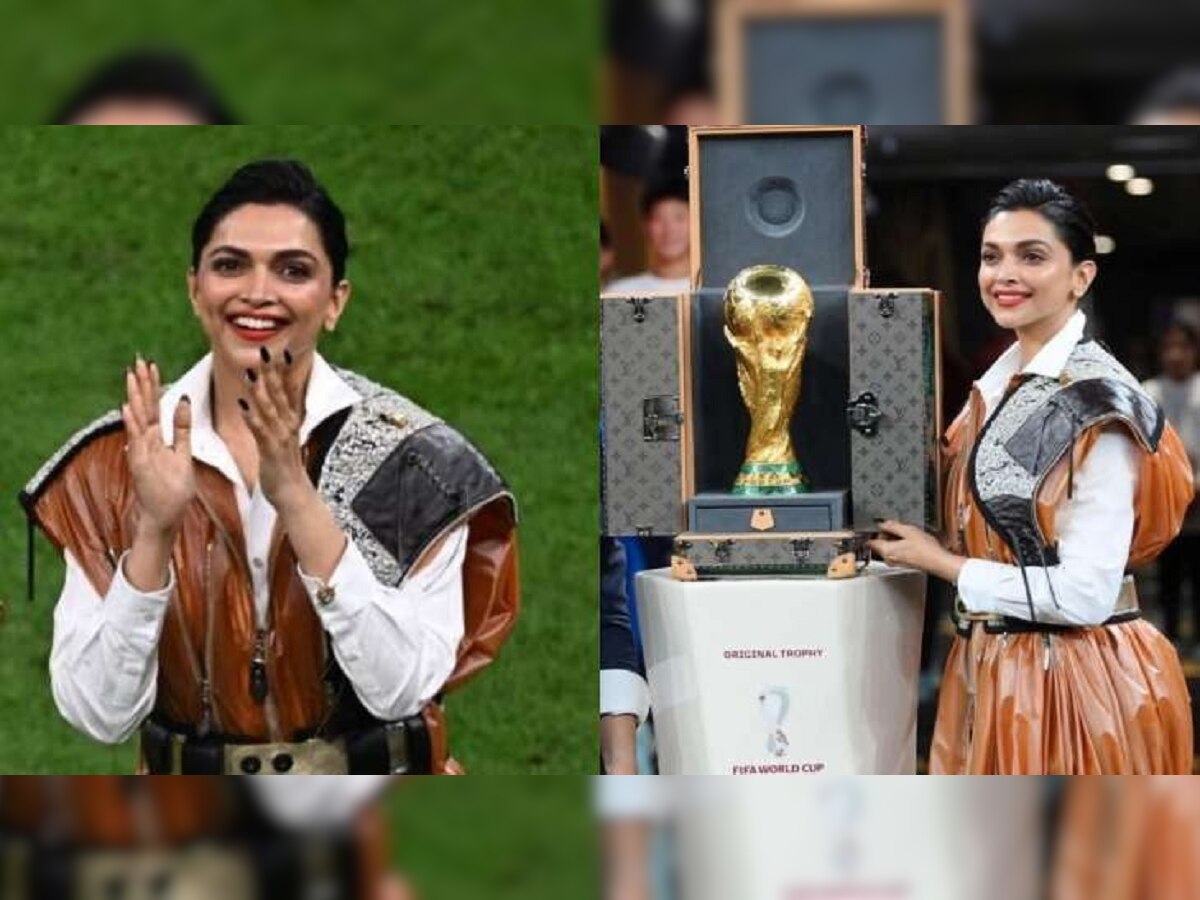 FIFA Word Cup 2022 : वर्ल्ड कप ट्रॉफी अनावरणाचा Deepika Padukone ला मान, काय आहे यामागचं कारण title=