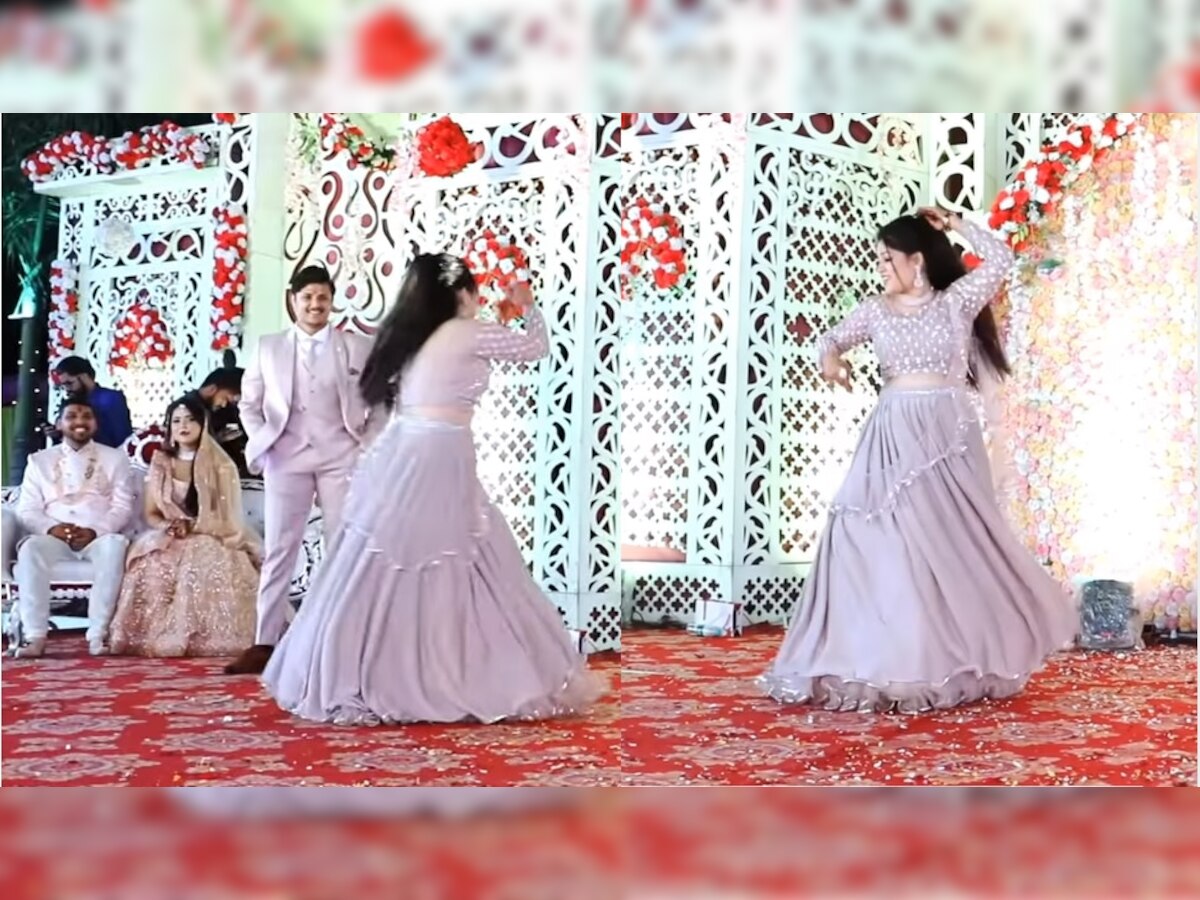 Devar Bhabhi Video: दिराच्या लग्नात वहिनीचा डान्स जलवा, नववधू झाली थक्क  title=